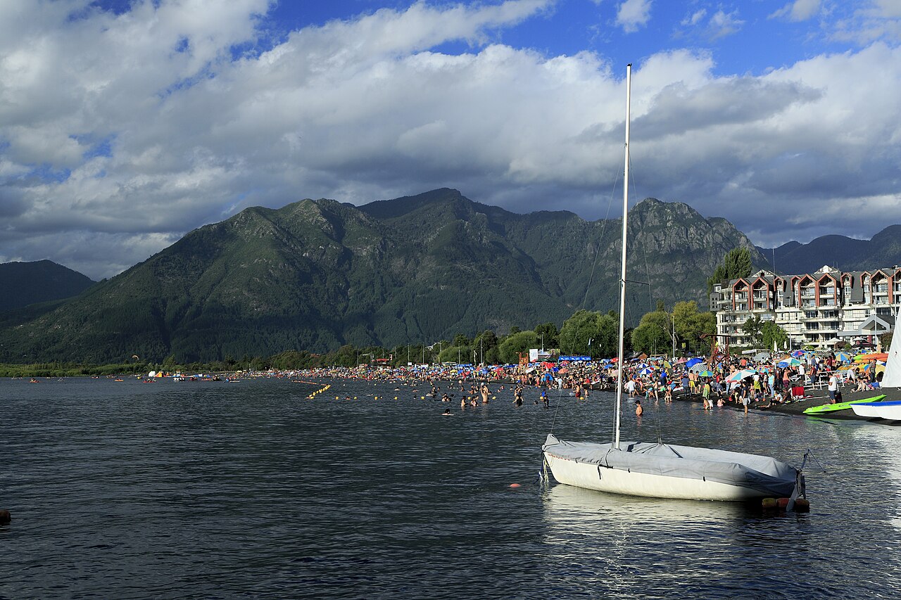 Playa Grande de Pucón