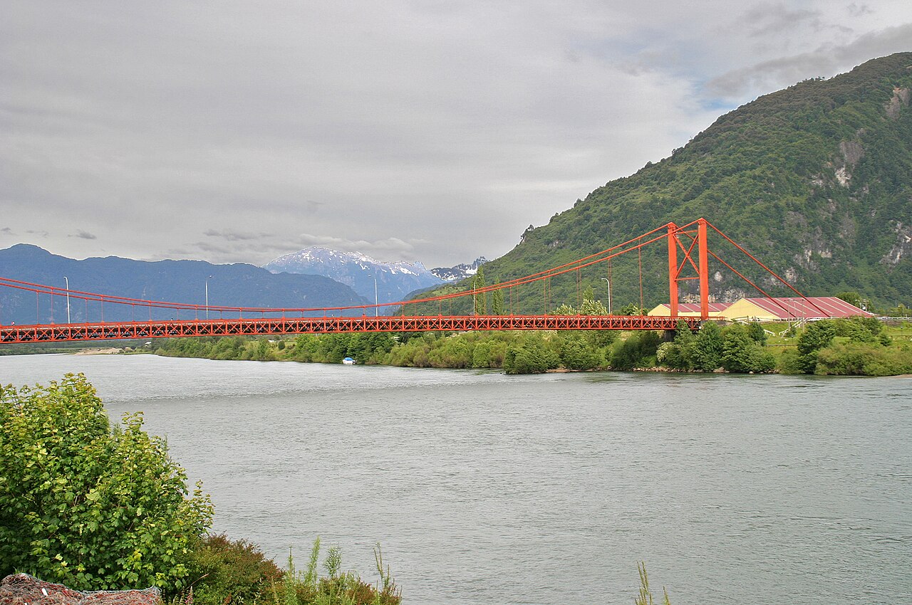 Puente Presidente Ibáñez en Puerto Aysén