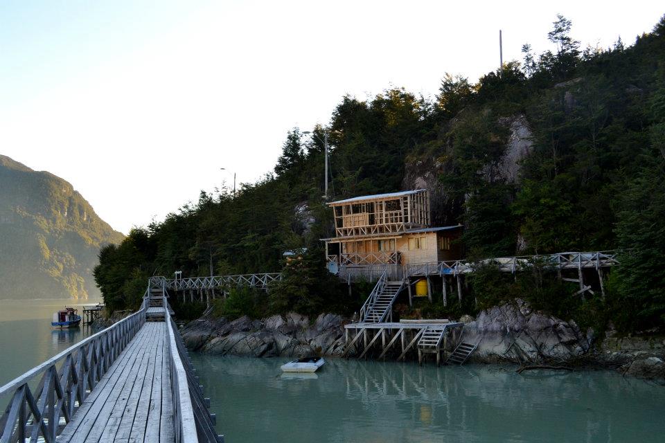 Pasarelas de Caleta Tortel
