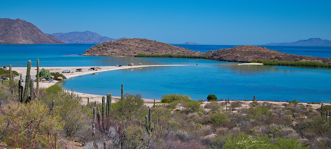 Playa El Requesón, Bahía Concepción