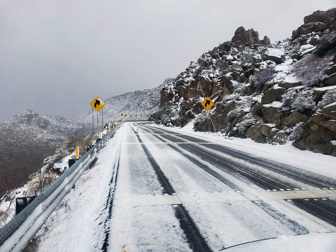 Carretera 2: La Rumorosa → Mexicali por la Cuesta de La Rumorosa