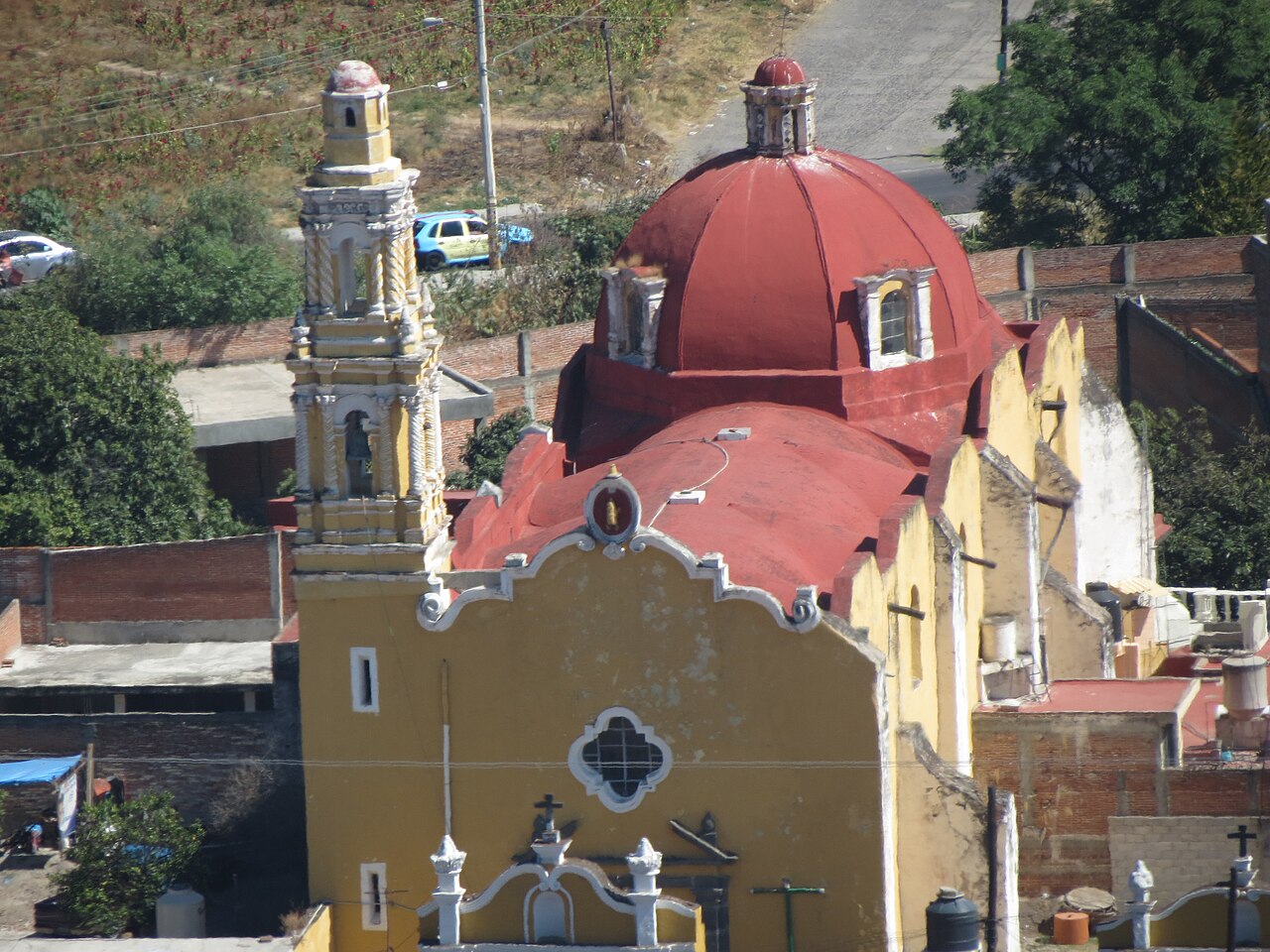 Centro de Atlixco y Cerro de San Miguel