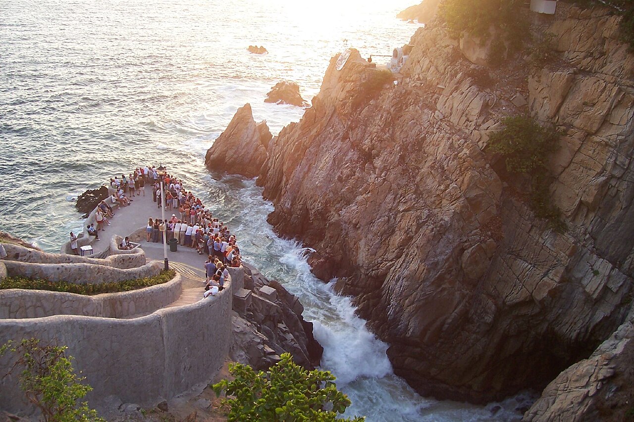 Clavadistas de La Quebrada