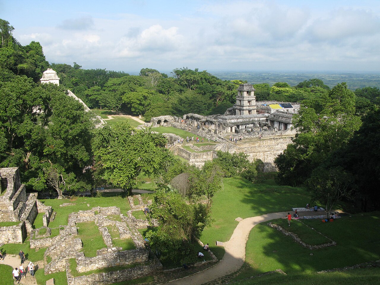 Zona arqueológica de Palenque