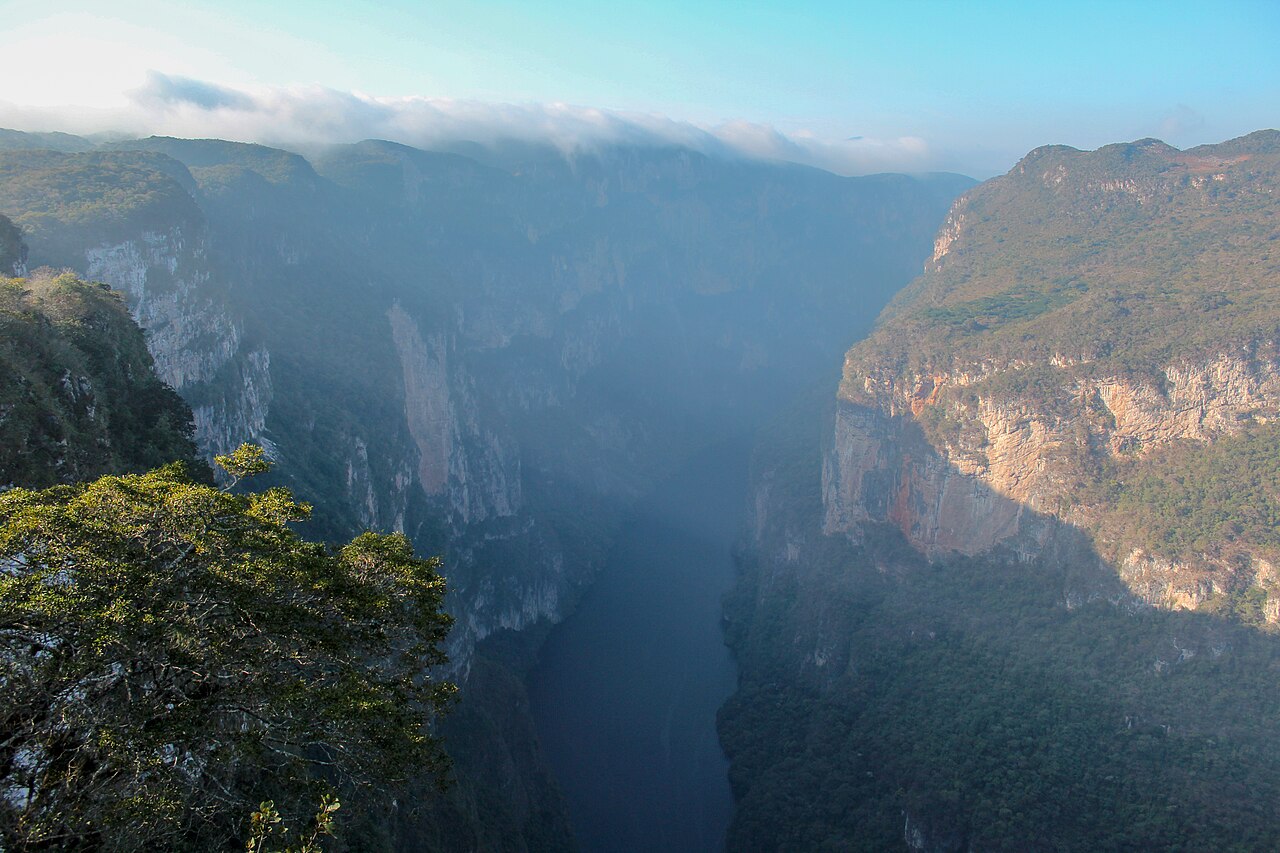 Calzada al Sumidero: Tuxtla Gutiérrez → mirador Los Chiapa