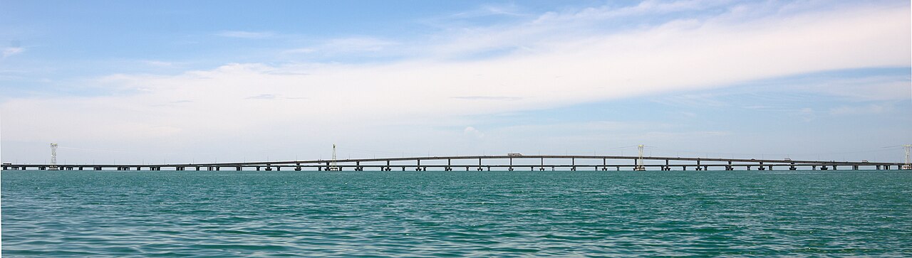 Foto de MEX 180: Isla Aguada → Ciudad del Carmen por el Puente de la Unidad (3)