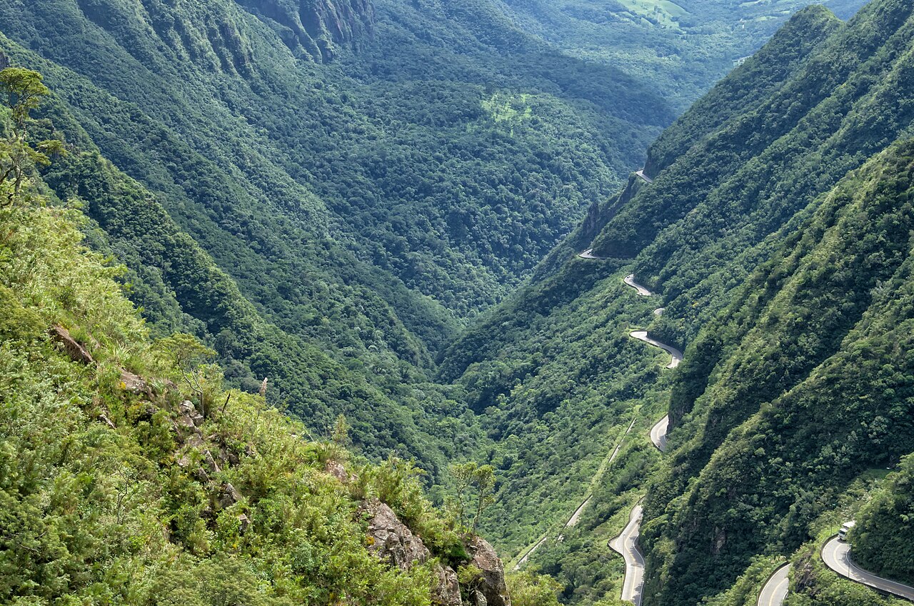 SC-390: Lauro Müller → Bom Jardim da Serra por la Serra do Rio do Rastro