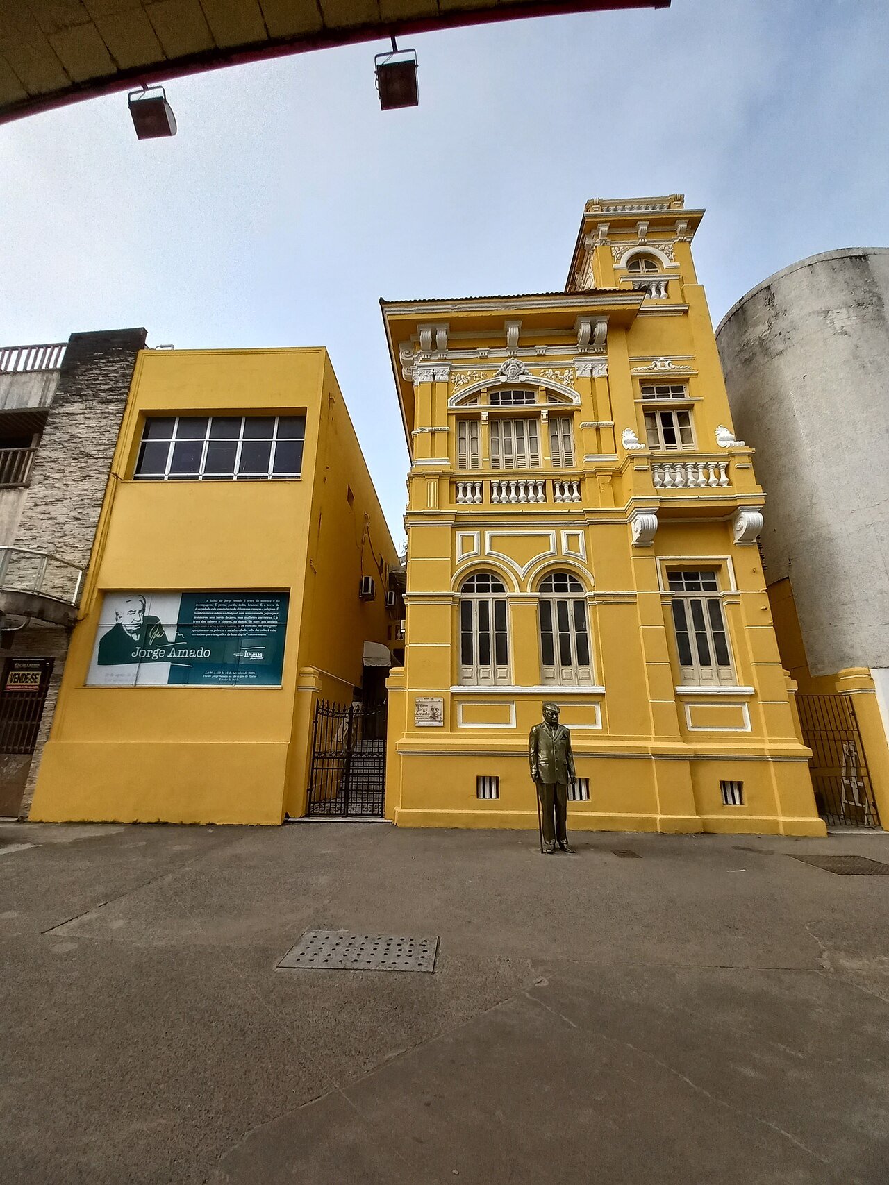 Casa de Cultura Jorge Amado y centro de Ilhéus