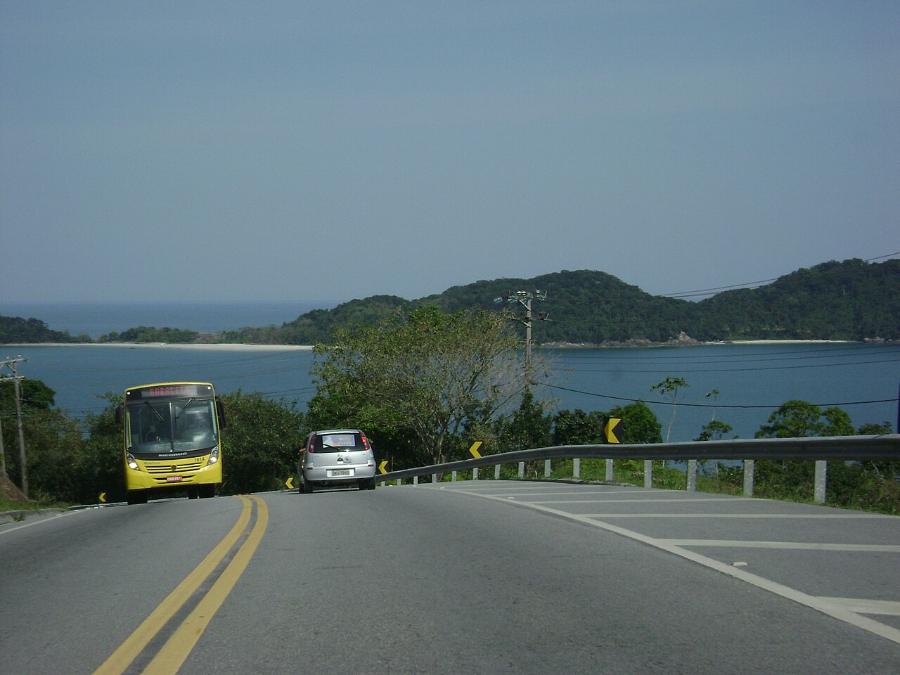 SP-55: Bertioga → São Sebastião por la Rio–Santos