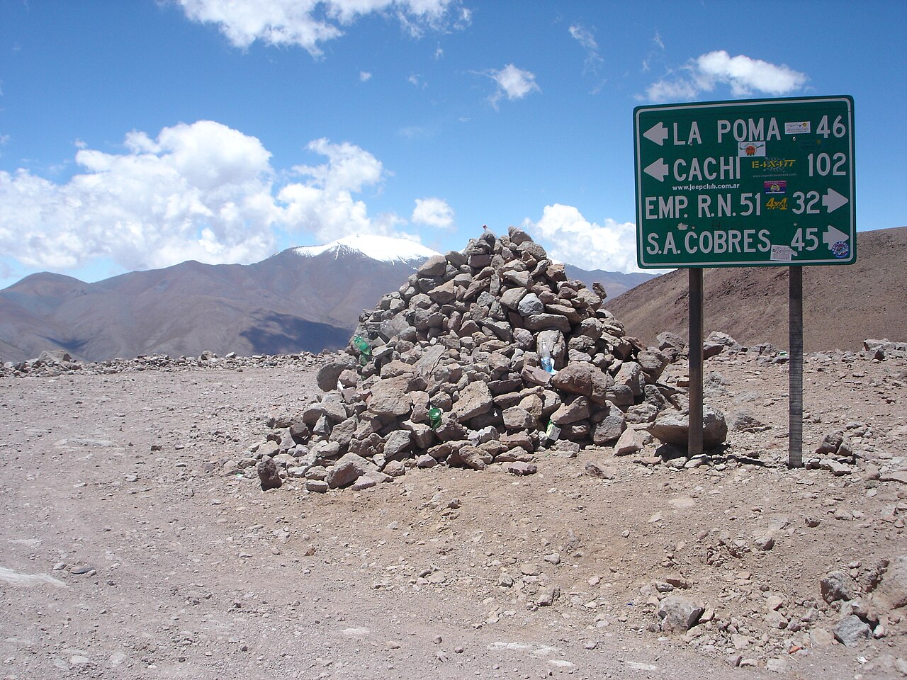 RN40: La Poma → San Antonio de los Cobres por el Abra del Acay