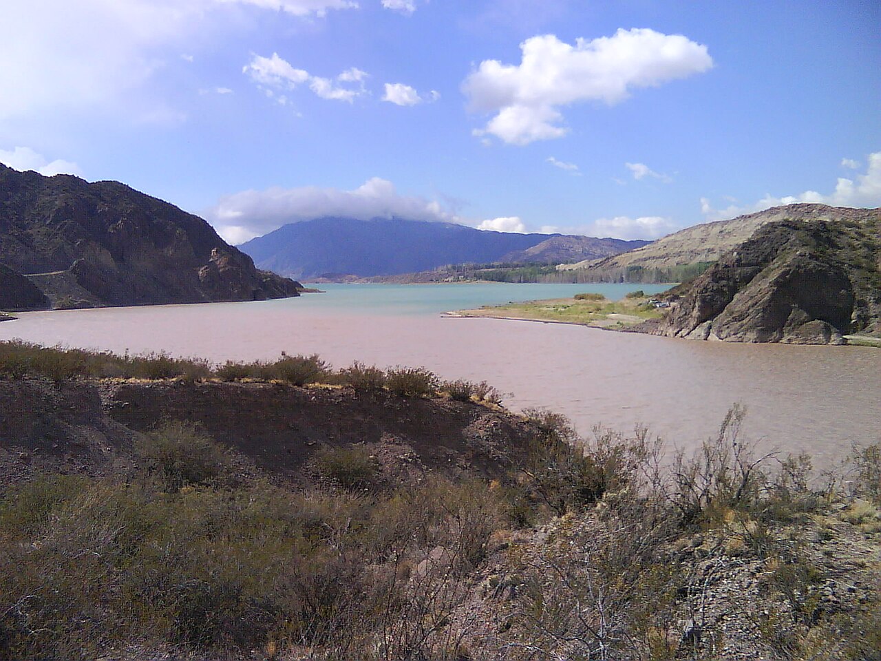 Foto de RN7: Potrerillos → Uspallata por el valle del río Mendoza (5)