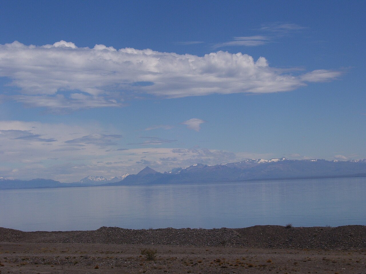 RN43: Perito Moreno → Los Antiguos por el lago Buenos Aires