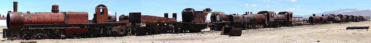 Cementerio de Trenes de Uyuni