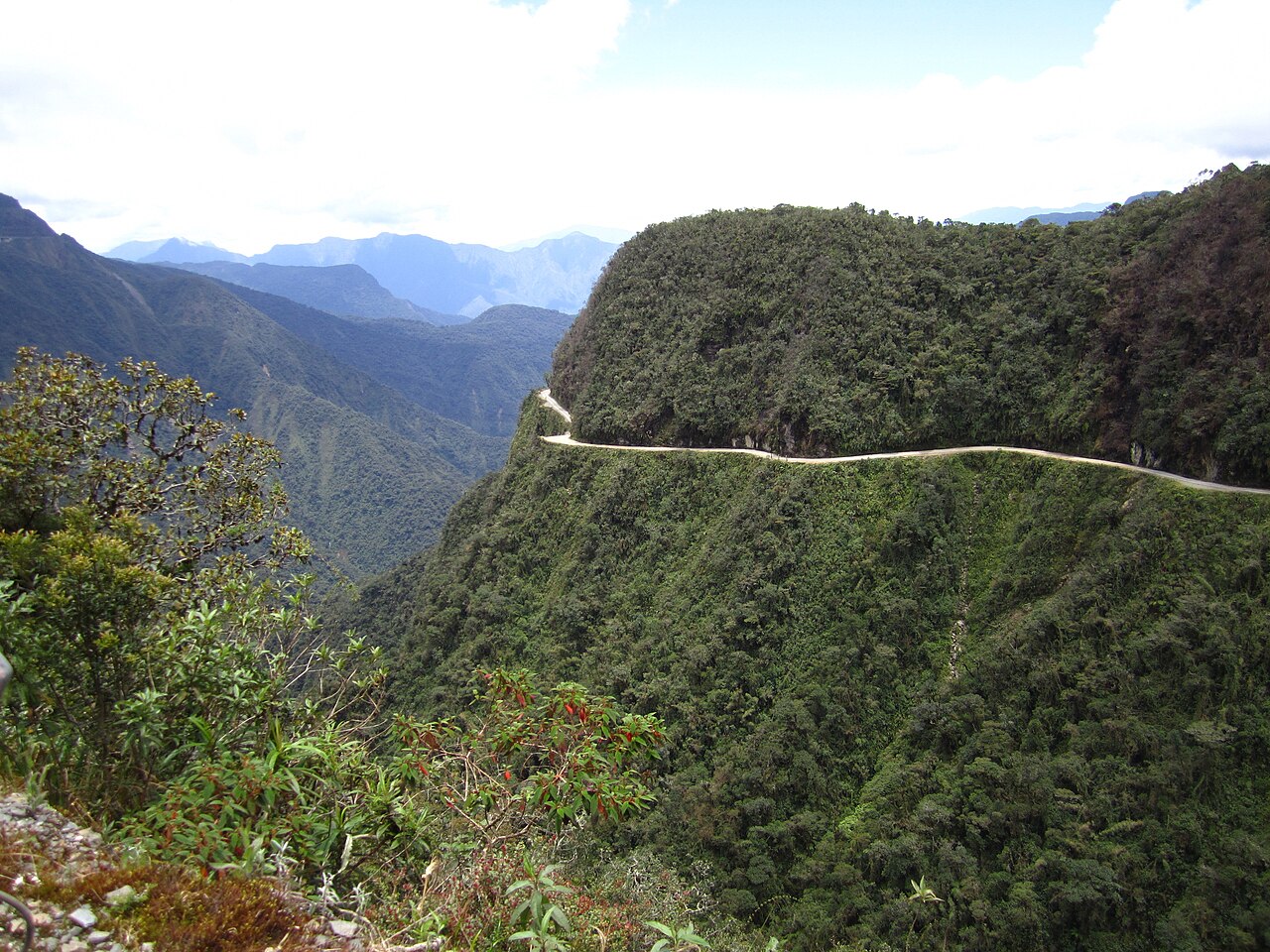 Camino de la Muerte: La Cumbre → Yolosa por los Yungas