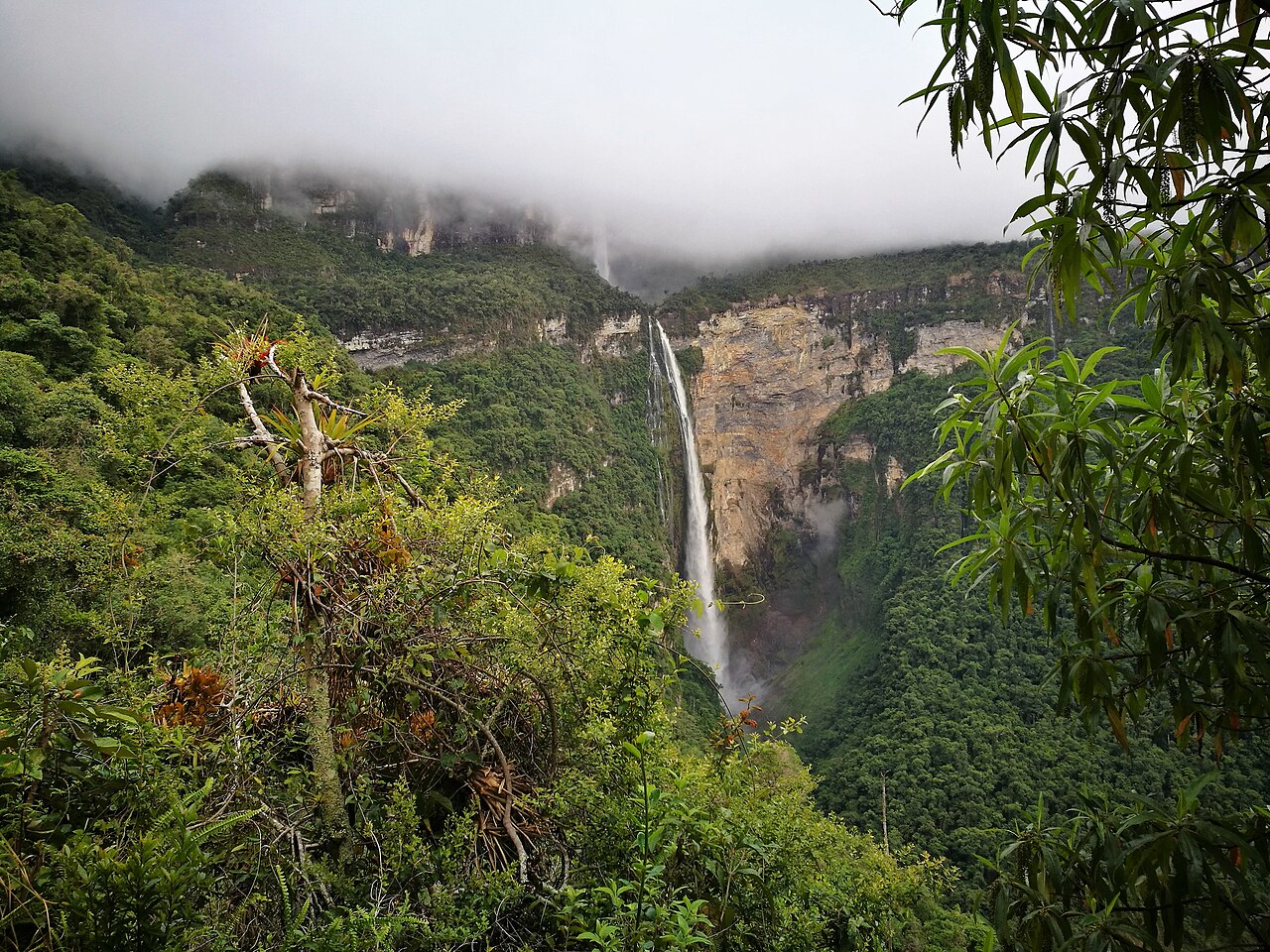 Mirador de la catarata de Gocta