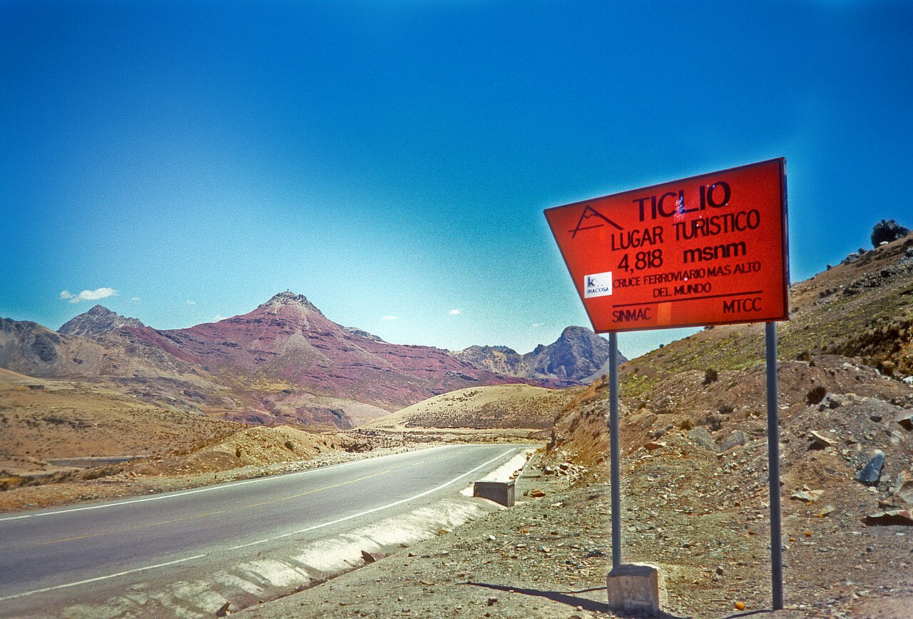 Foto de PE-22: Chosica → La Oroya por Ticlio (3)