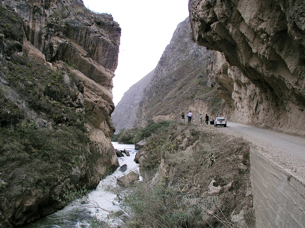 Chachapoyas → Leymebamba por el valle del Utcubamba