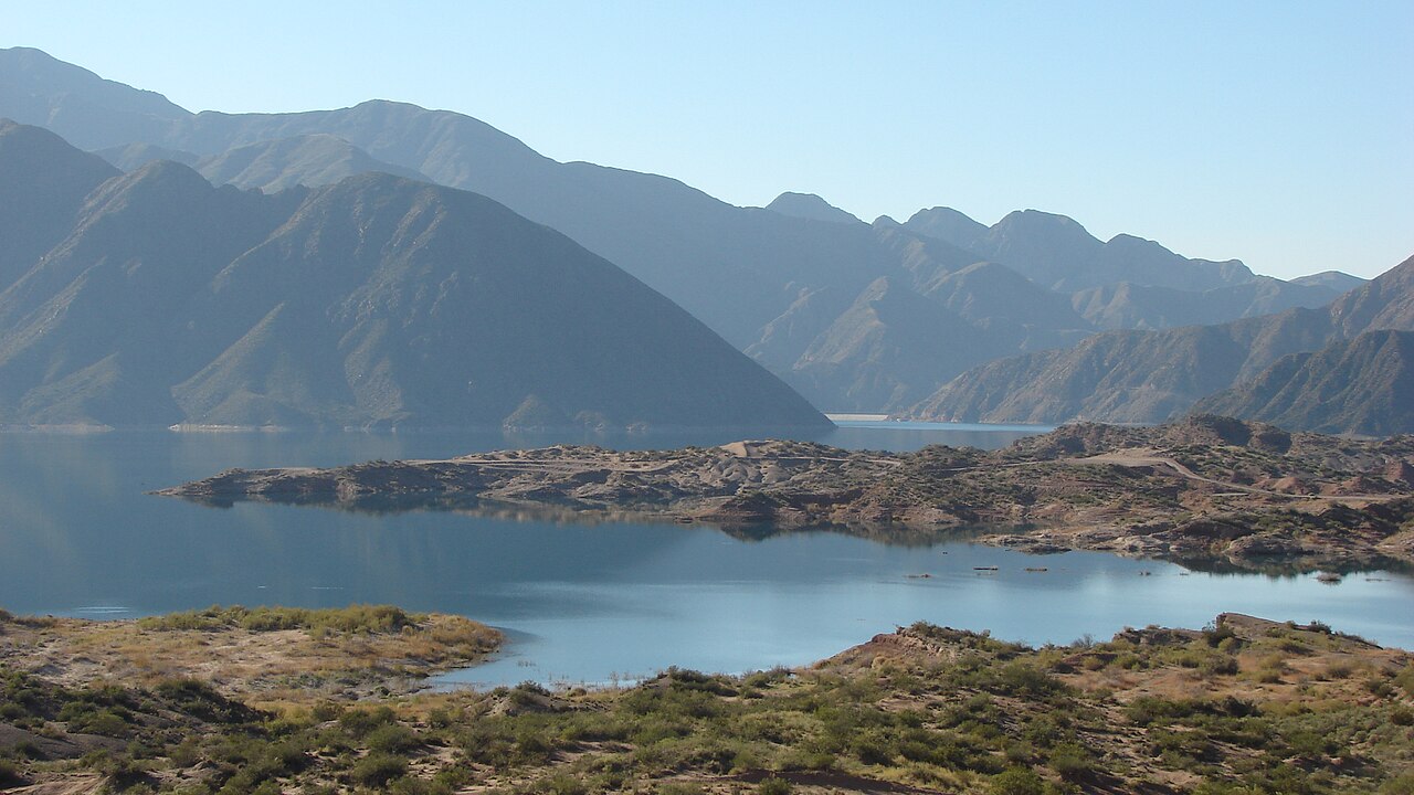Dique Potrerillos Mendoza