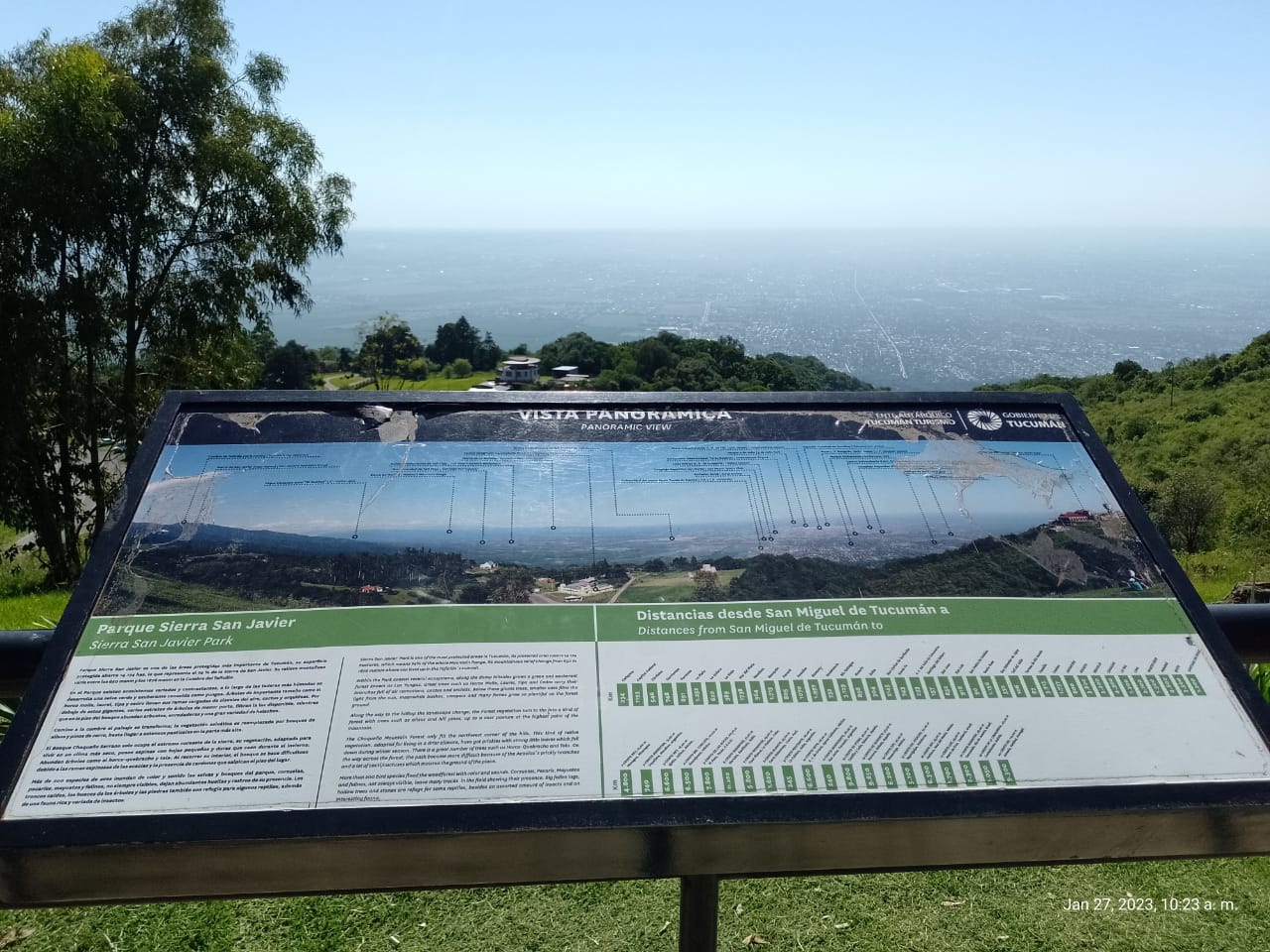 RP338: Yerba Buena → Villa Nougués por el Cerro San Javier