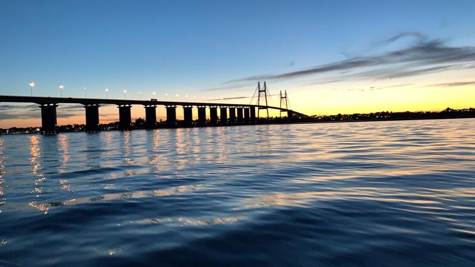 RN174: Rosario → Victoria por el puente sobre el delta