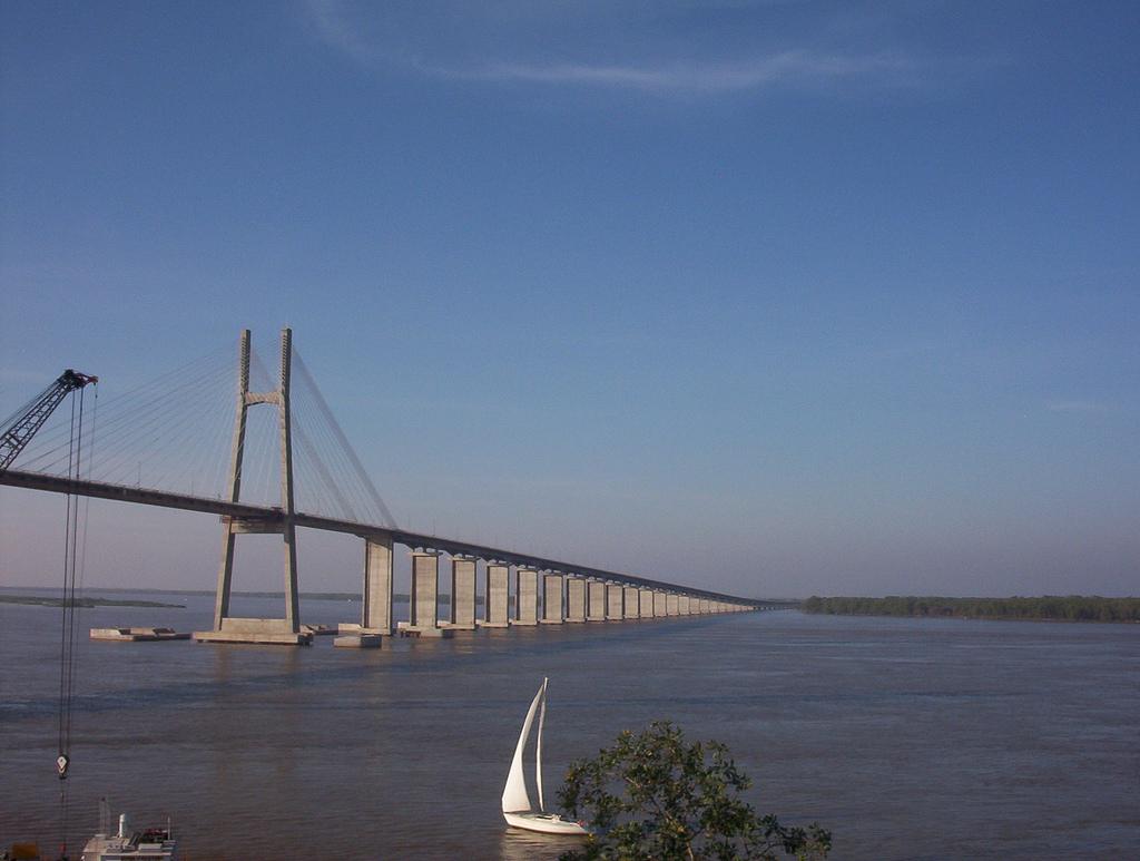 Foto de RN174: Rosario → Victoria por el puente sobre el delta (3)