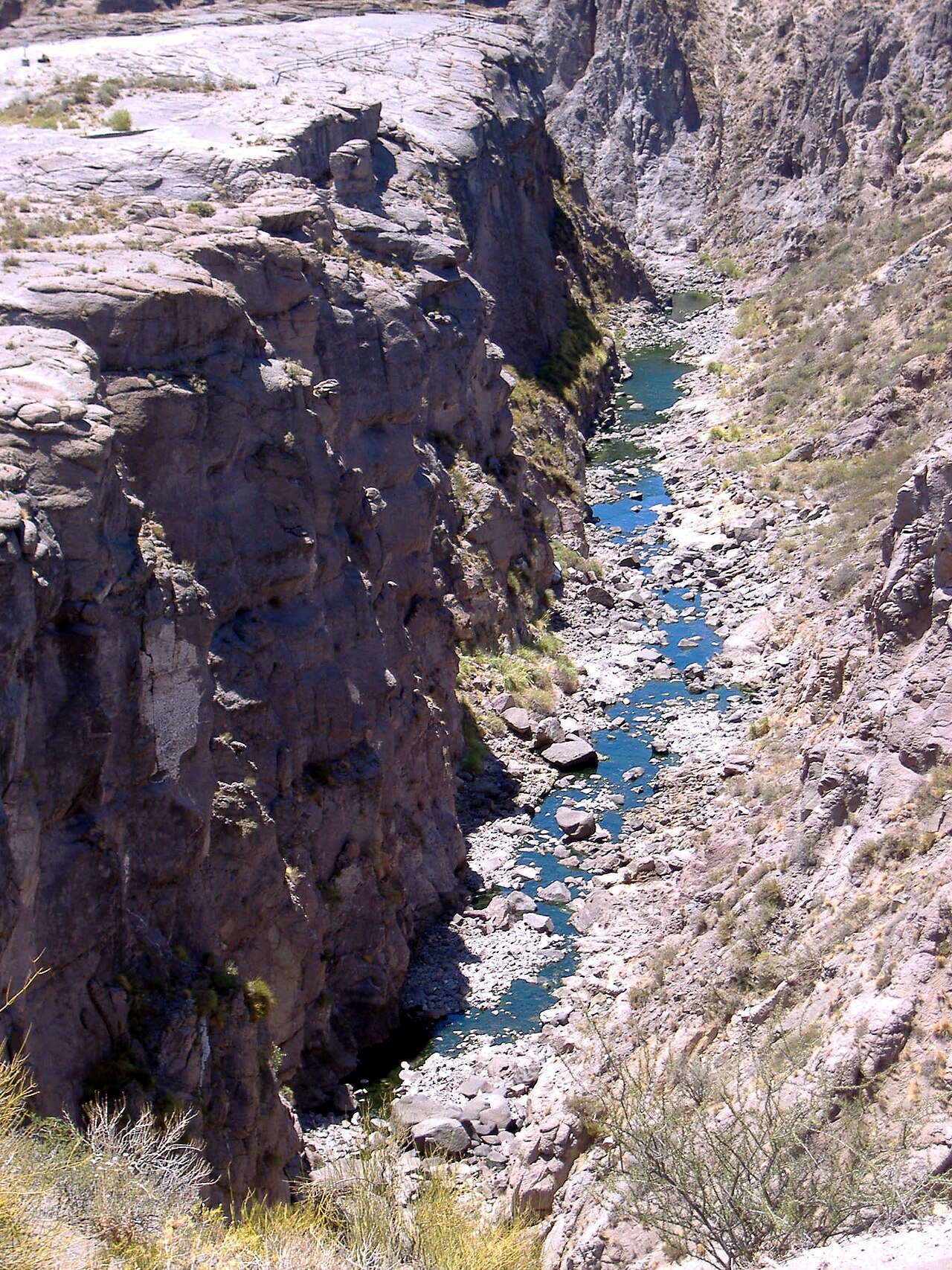 RP173: Valle Grande → El Nihuil por el Cañón del Atuel