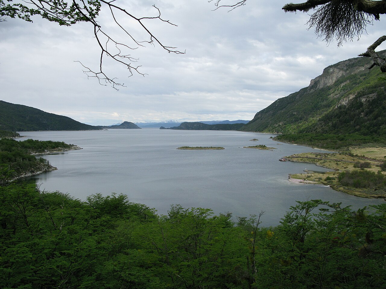 Bahía Lapataia y fin de la Ruta 3