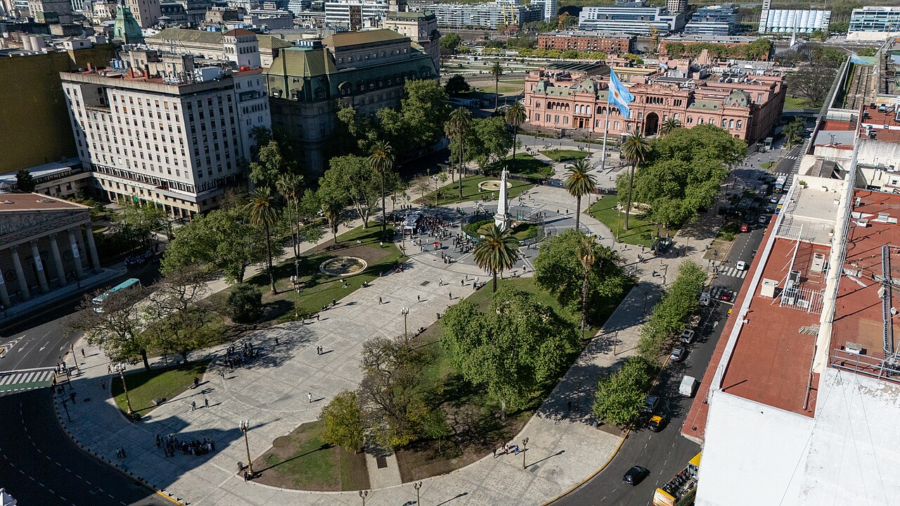 Plaza de Mayo y Casa Rosada