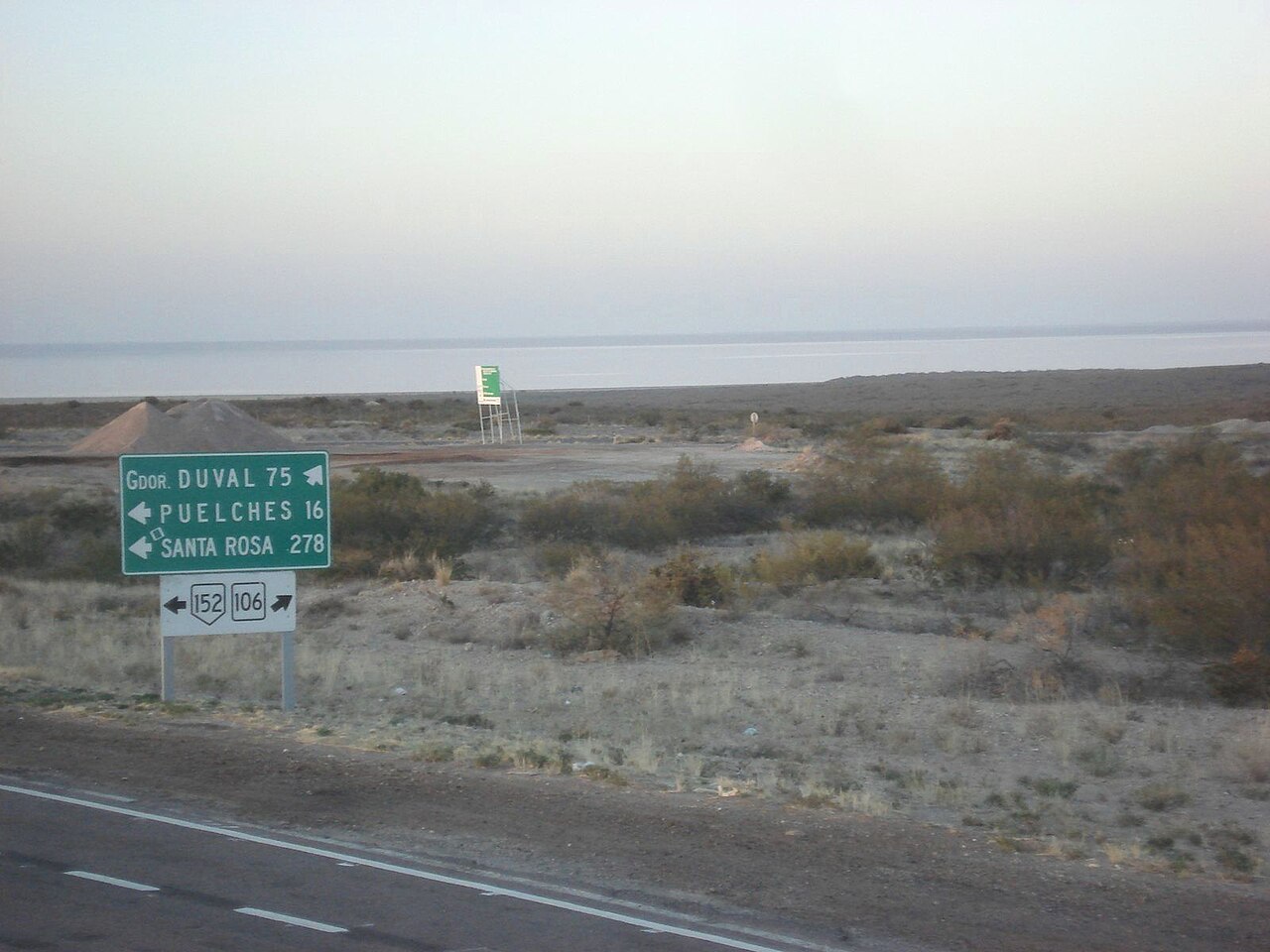RN152: General Acha → Puelches por el Valle Argentino y Lihué Calel