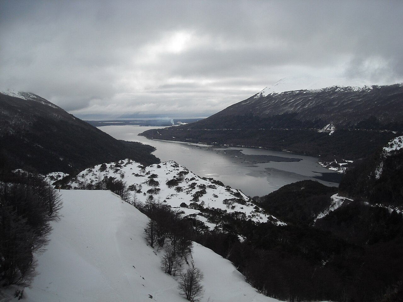 RN3: Tolhuin → Ushuaia por el Paso Garibaldi
