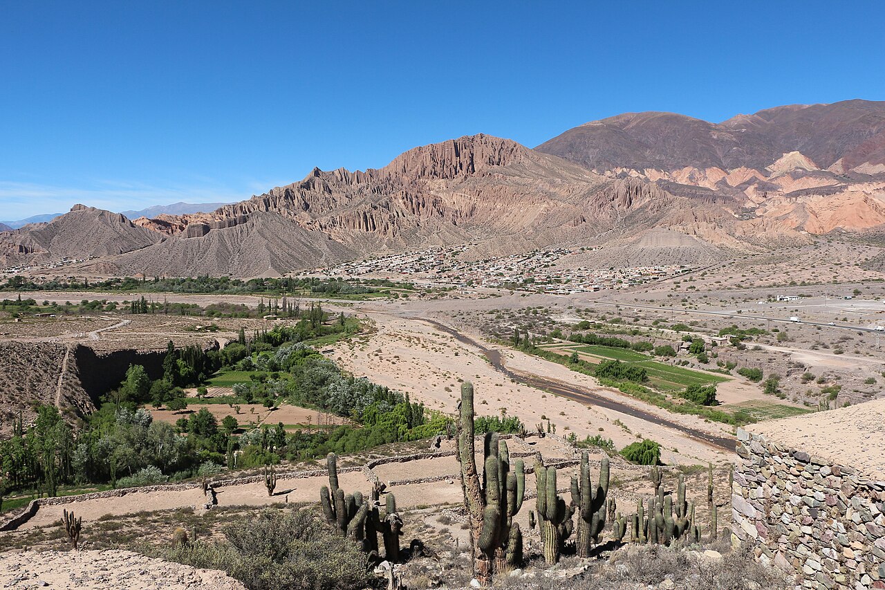 RN9: Volcán → Humahuaca por la Quebrada de Humahuaca