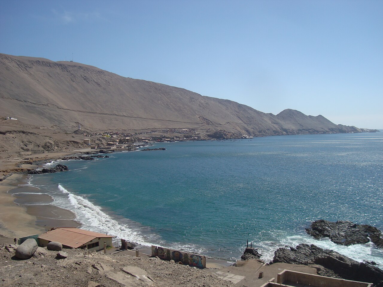 Foto de Camino a Pisagua: Zapiga → Pisagua por la bajada al mar (3)