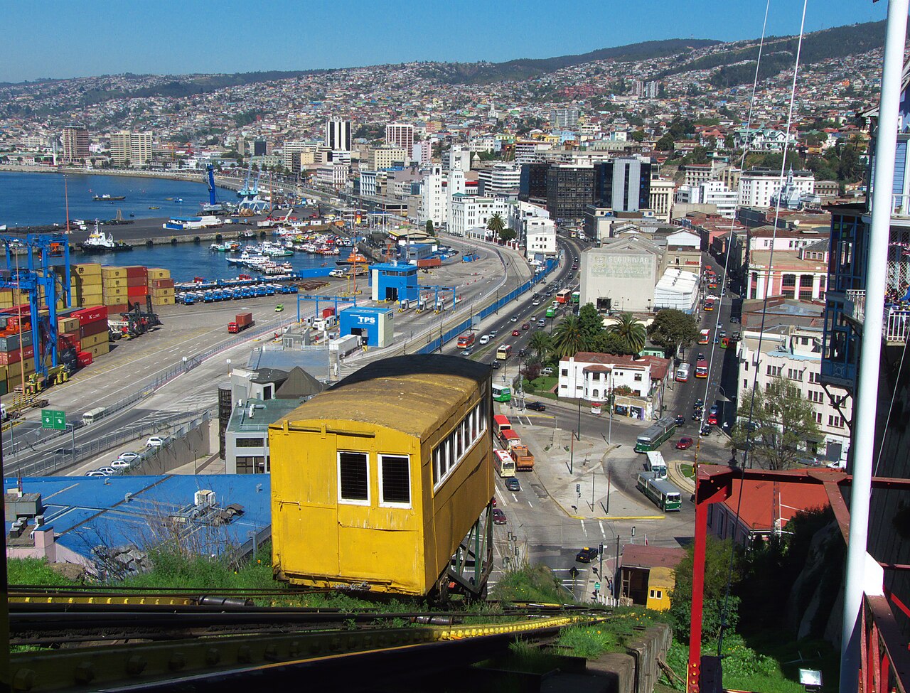Paseo 21 de Mayo y Ascensor Artillería