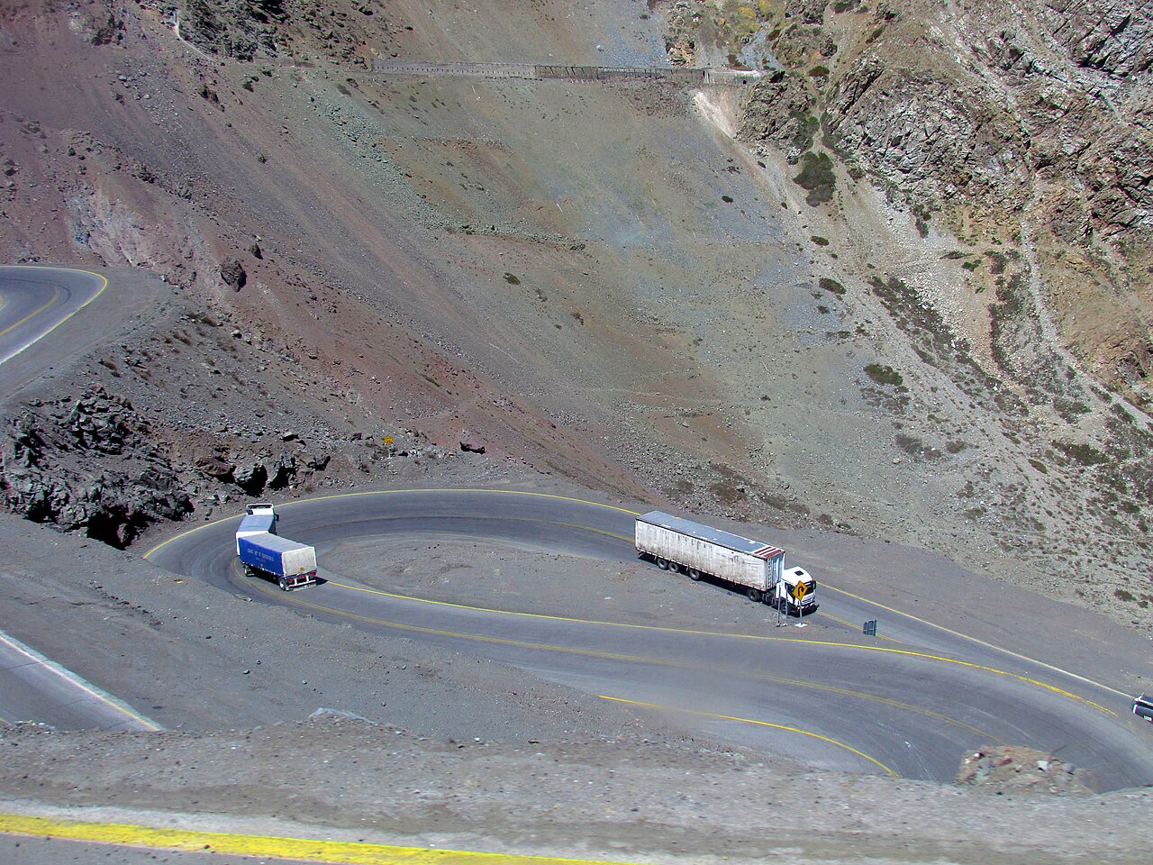 Foto de Ruta 60: Río Blanco → Paso Cristo Redentor por los Caracoles (3)