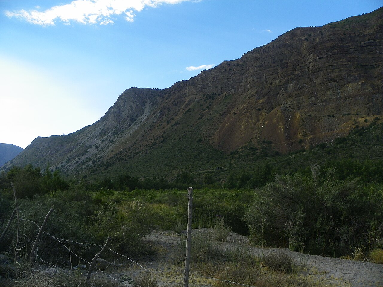 G-25: San José de Maipo → Baños Morales por el Cajón del Maipo