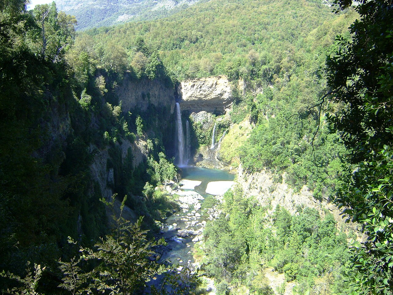 Parque Nacional Radal Siete Tazas