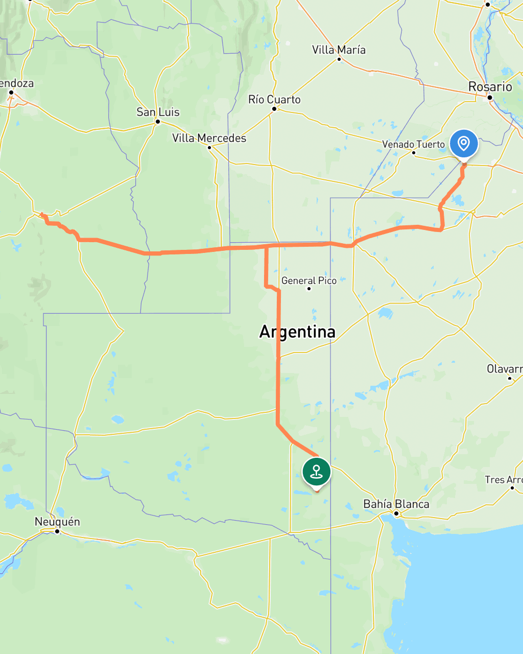 Colón → Nueva Galia