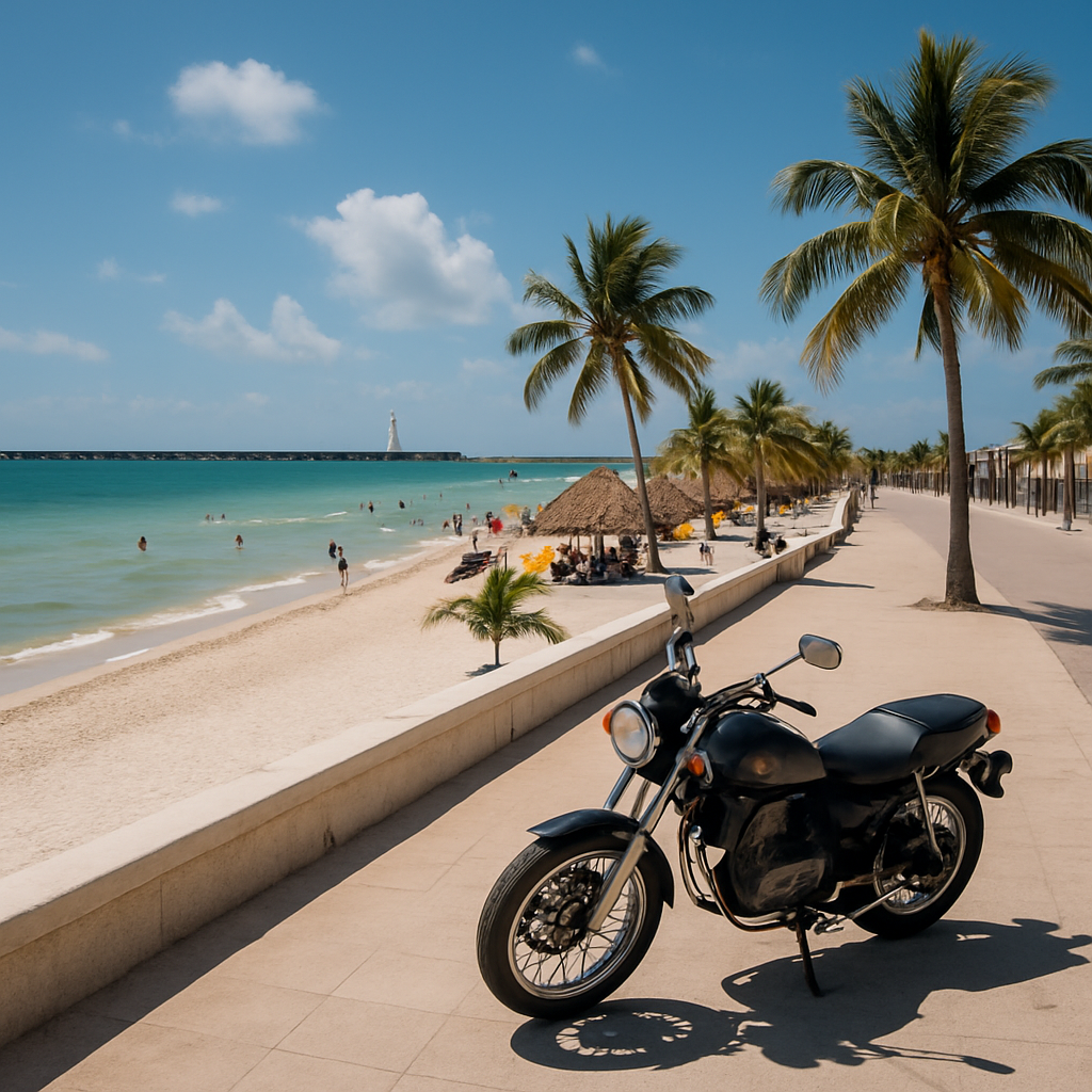 Playas tropicales desde Mérida