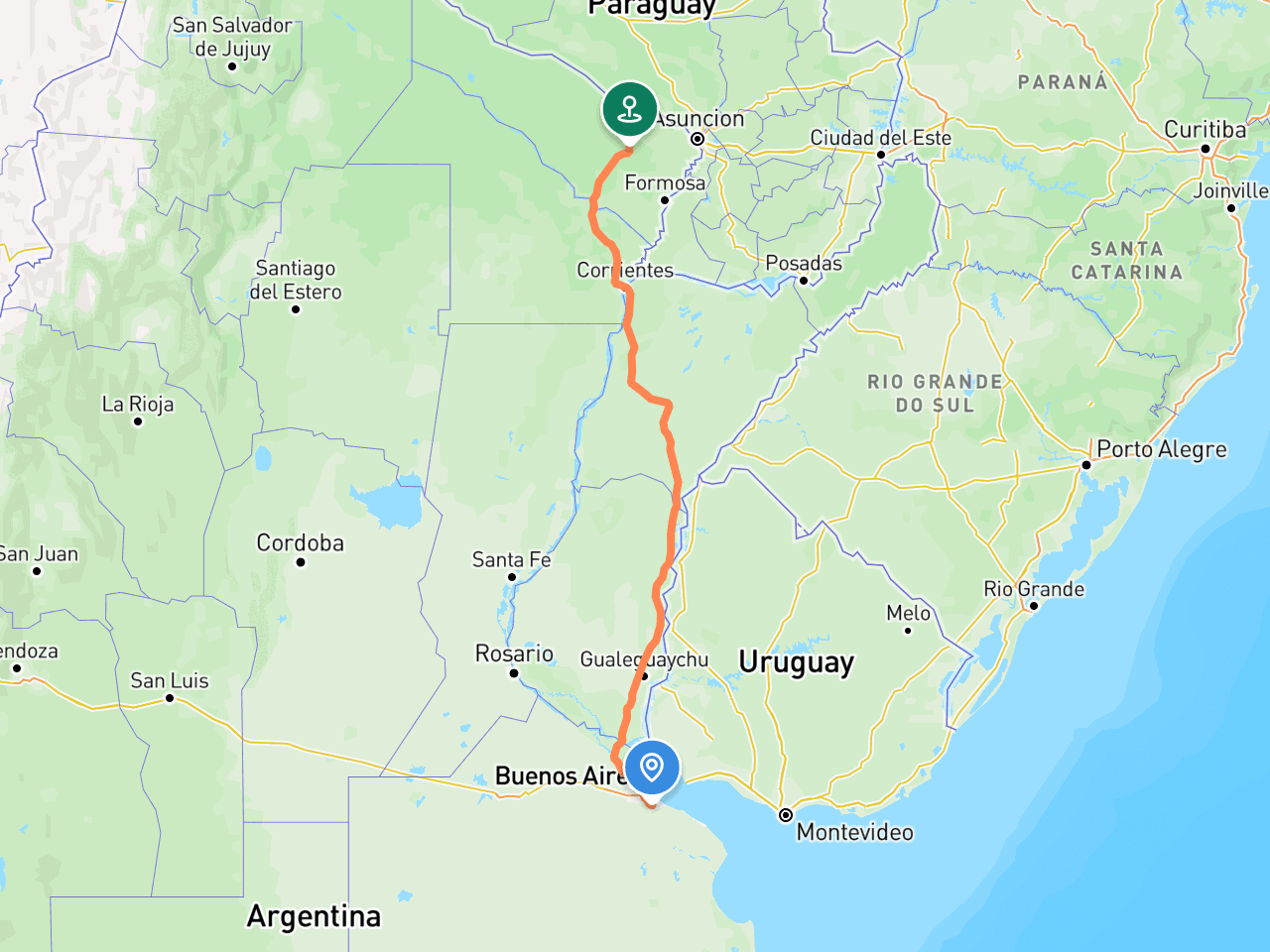 Temperley → Formosa Province